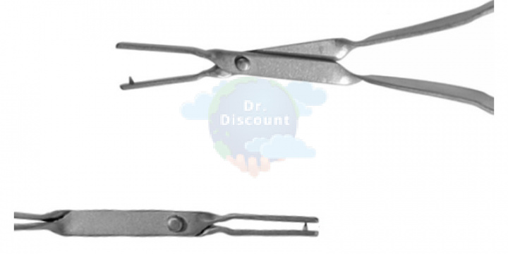 Щипцы Dr. LASNER's FORCELESS, прямой, 19 см