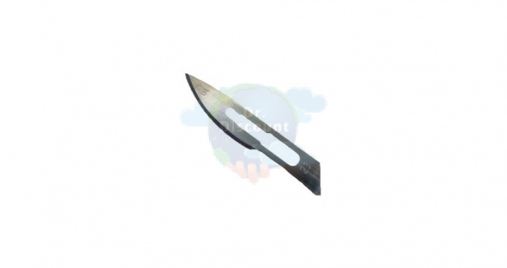 Нож микрососудистый, Fig. 15, для ручки 3,7,8, 100 шт. /уп. (лезвие для скальпеля)
